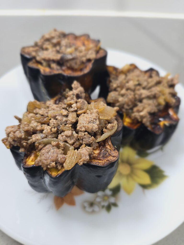 דלעת ערמונים במילוי בשר