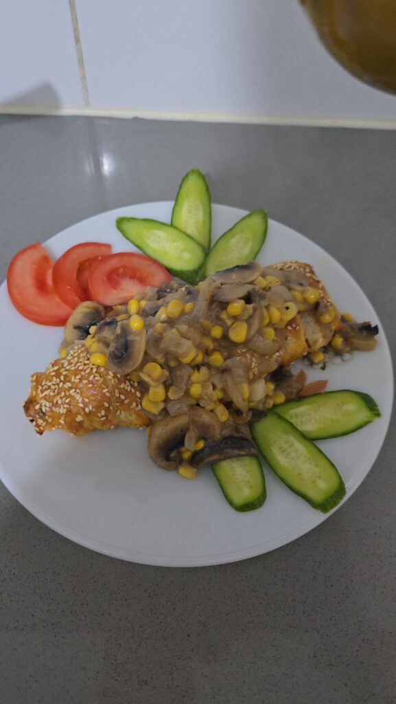 רוטב פטריות לבורקס בשר