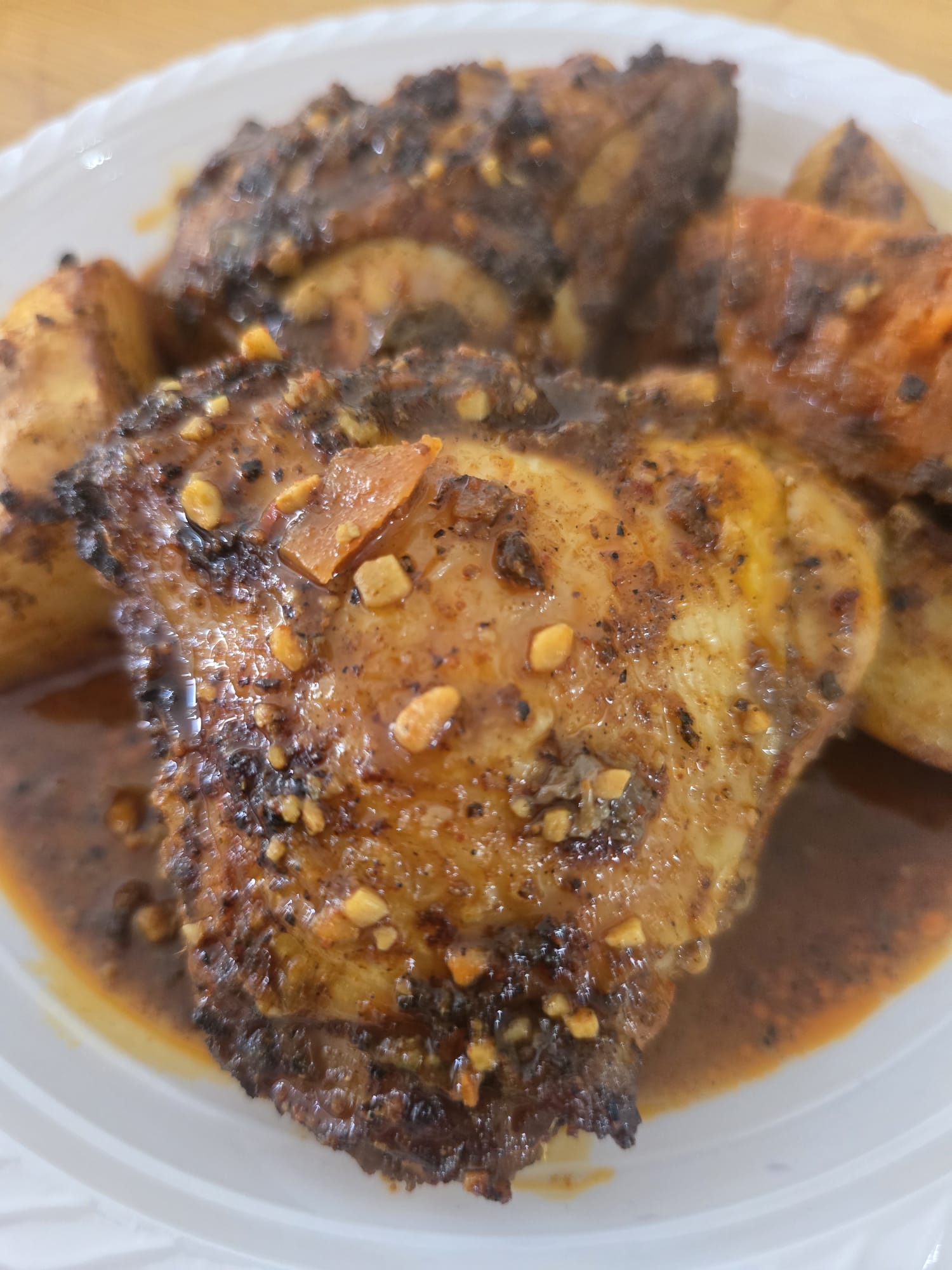 עוף מונטריאול בתנור